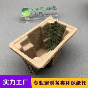 Paper Plastic Factory Customized Dry-Pressed Corrugated Paper Egg Tray Hair Removal Instrument Inner Tray Environmentally Friendly Degradable Green Packaging Material Egg Tray