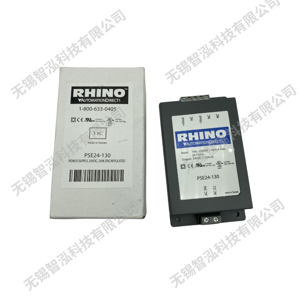 AutomationDirect RHINO PSE系列开关电源24VDC直流电源PSE24-130