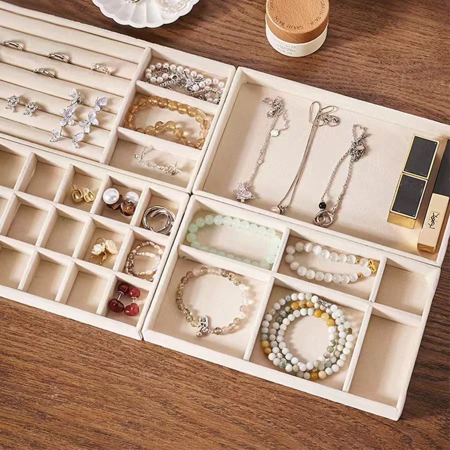 Трансграничный взрыв однослойная фланелевая коробка для хранения ювелирных изделий