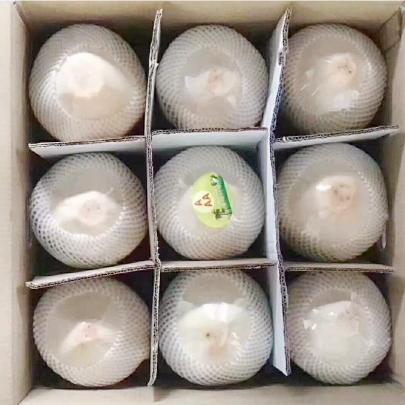 Свежий очищенный тайский зеленый кокос, возрастом 2-9 месяцев, сезонный продукт для беременных женщин, ароматная кокосовая вода, фирменное блюдо из очищенного кокоса, бесплатная доставка.