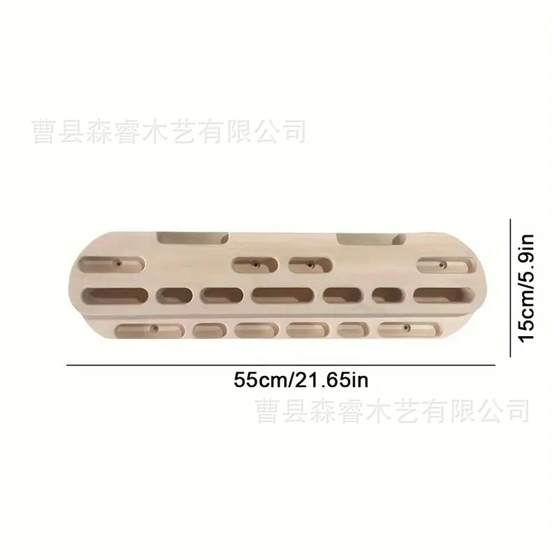 スポット木製屋内クライミングフィンガーパワー板懸垂フィンガーハンギングトレーニングフィットネス機器無垢材強度|undefined