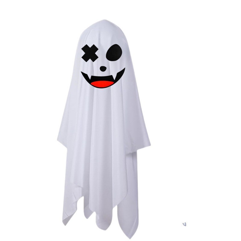 ハロウィン装飾ゴーストペンダント白い布ゴーストペンダント屋外パーティー装飾フロント廊下中庭小道具アレンジメント|undefined