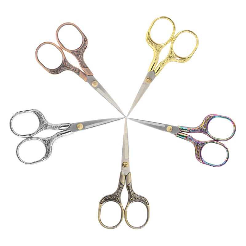 Винтажные ножницы для цветка сливы бытовые ножницы из нержавеющей стали оконные ножницы для вышивки цветов ножницы для резки бумаги маленькие ножницы ручной работы