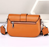 Trend universal small leather one-shoulder bag, phone bag, cowhide, genuine leather