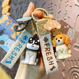 Оригинальный милый креативный брелок подходит для мужчин и женщин, ключница