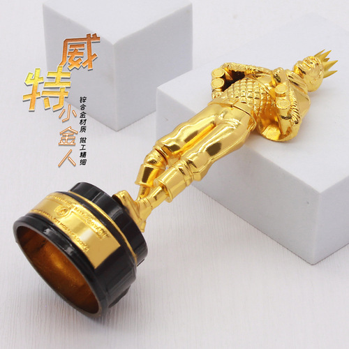 APEX Legends game peripheral Phantom Viper small golden figure heirloom full metal craft ornament display model