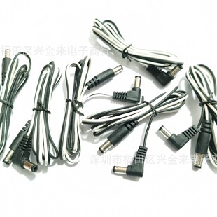 ���^�Dֱ�^�p���^�Դ��DC5.5*2.5MM������ 1�׺ڰ�ɫ ֱ���Դ��