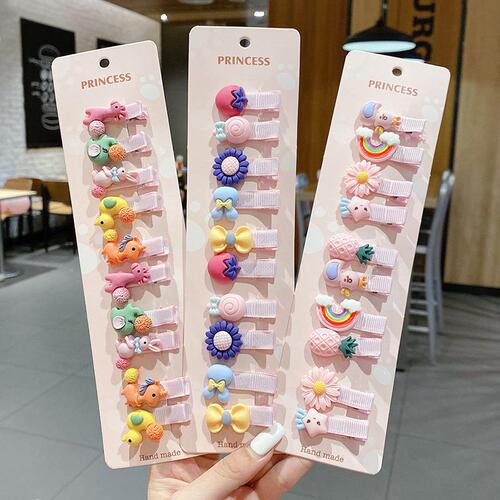 Children's hair clips new little girl hair clips girls cute duckbill clips with small hair volume baby clips bangs clips wholesale