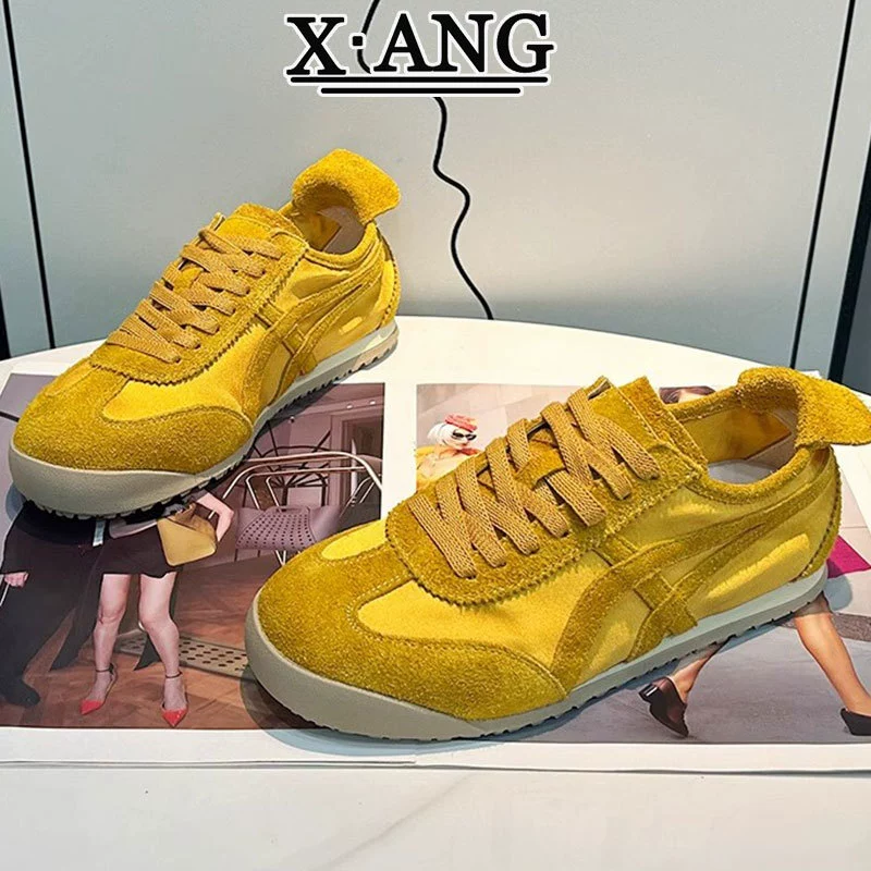 Кожаная версия ретро дикая мягкая подошва немецкая обувь женская обувь арганд 2025 летняя новая дышащая повседневная спортивная обувь