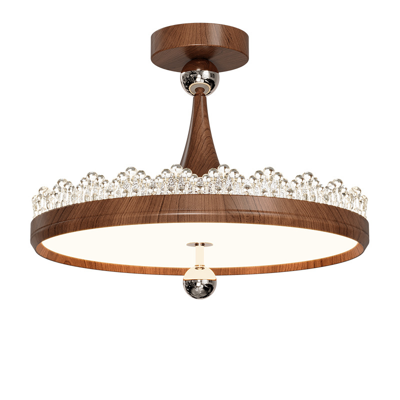Lámpara de techo de dormitorio medieval francesa retro lujo ligero de alto nivel gota de agua creativa comedor dormitorio principal lámpara Zhongshan 293L