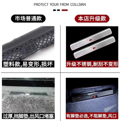 Car interior film seat air outlet protective