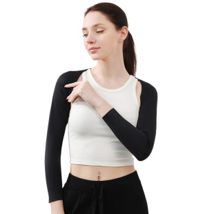 Golf sunscreen shawl Ice Silk one-word oversleeve Outdoor Women's Sports riding play breathable cool shoulder sleeve
