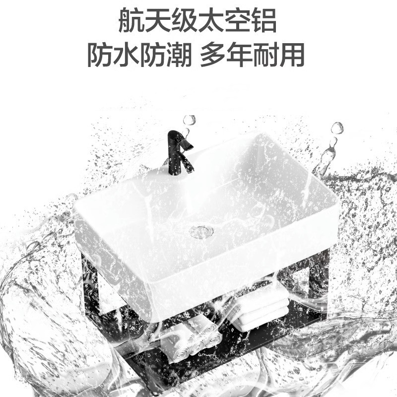 Pequeño apartamento montado en la pared lavabo baño simple lavabo montado en la pared balcón lavabo de cerámica cuenca integrada