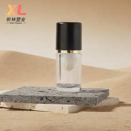 5ml唇釉管空瓶唇彩管透明润唇膏管 塑料空管包材带内塞唇泥分装管