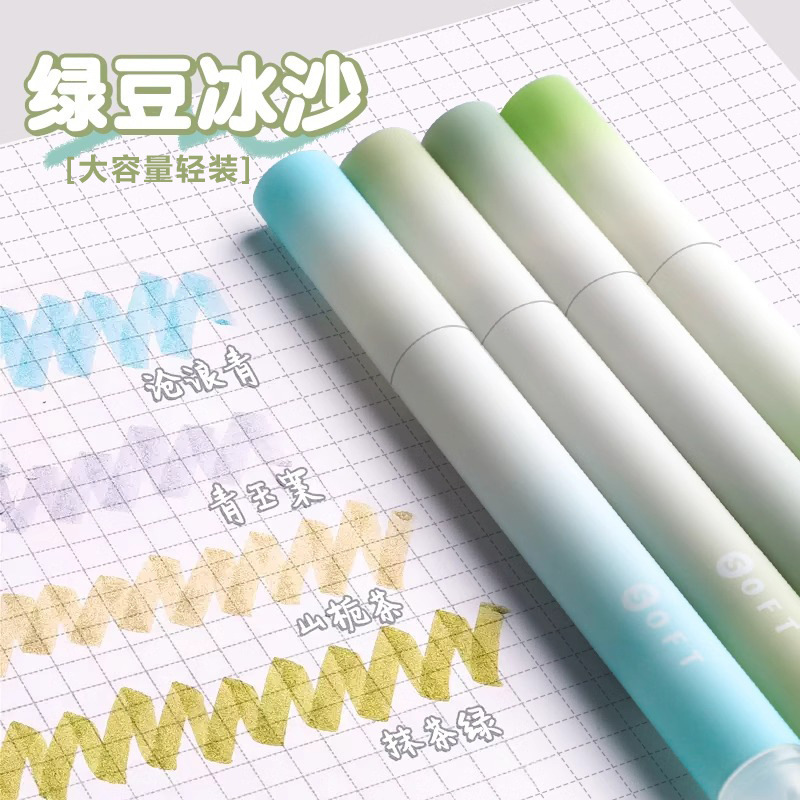 高い顔の値はメモをします。マカロンモランディの淡色系の蛍光ペンは目を保護します。|undefined