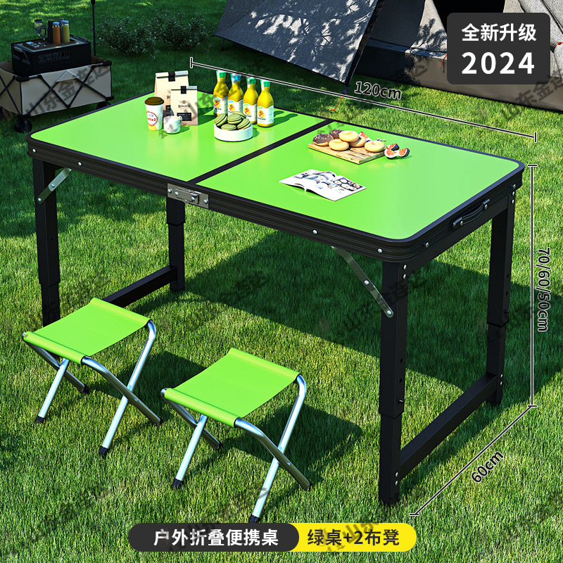 Mesa plegable, puestos al aire libre, mercado nocturno, mesa portátil, simple