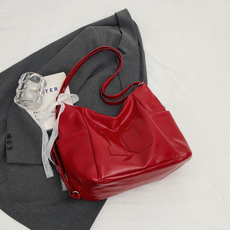 Bolsos de cercanías de gran capacidad para mujer 2024 nuevo bolso de hombro de moda de otoño e invierno