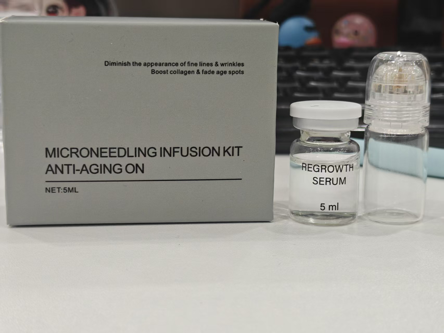 에센스 (5ML*1, 롤러*1, 빈병*1) (해외 수출 전용 상품이며, 국내 판매는 금지됩니다. 구매 시 면책 조항에 동의한 것으로 간주합니다.)