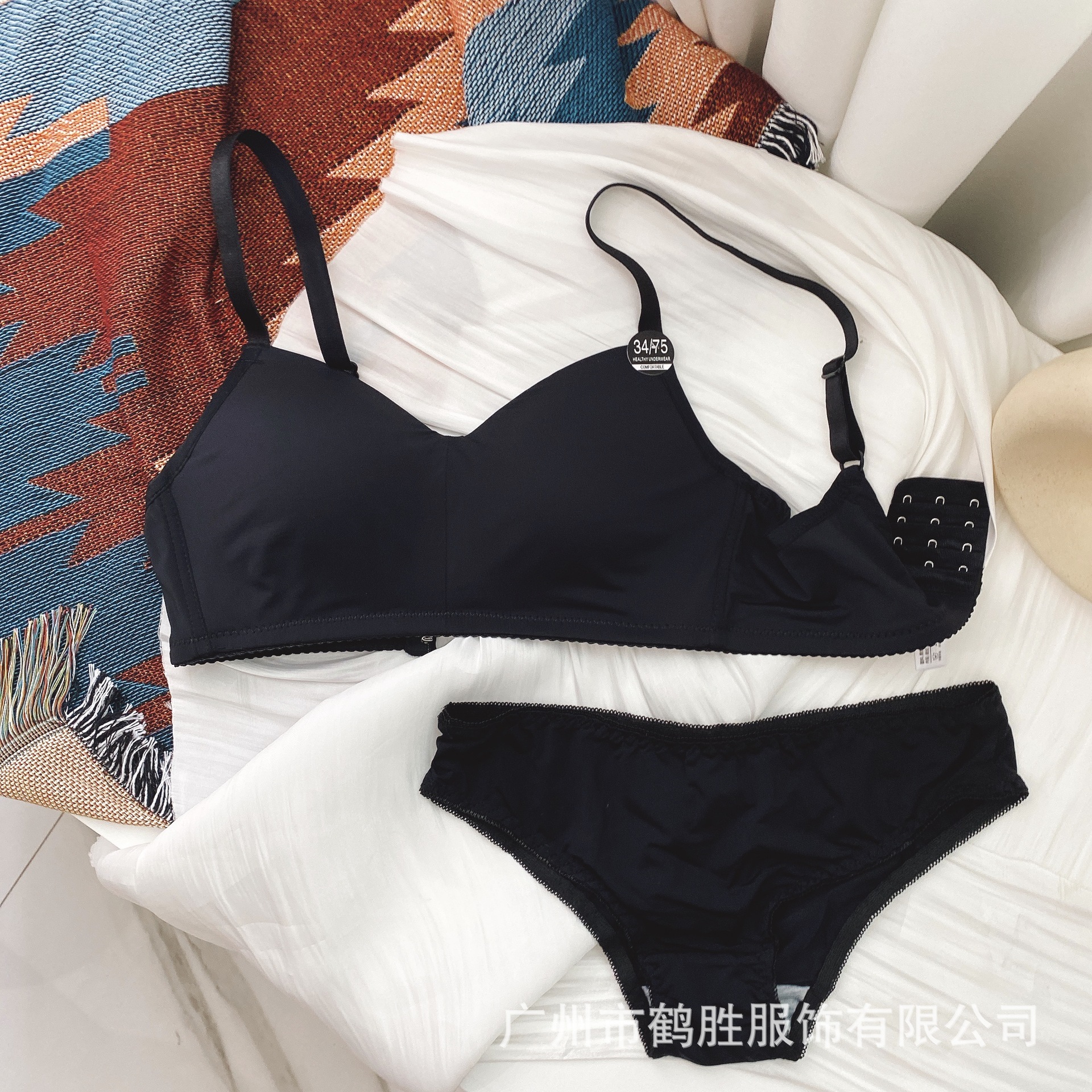 Venta directa de fábrica comercio electrónico transfronterizo Sudeste de Asia Vietnam Tailandia damas sin costuras sujetador de recogida lateral cómodo