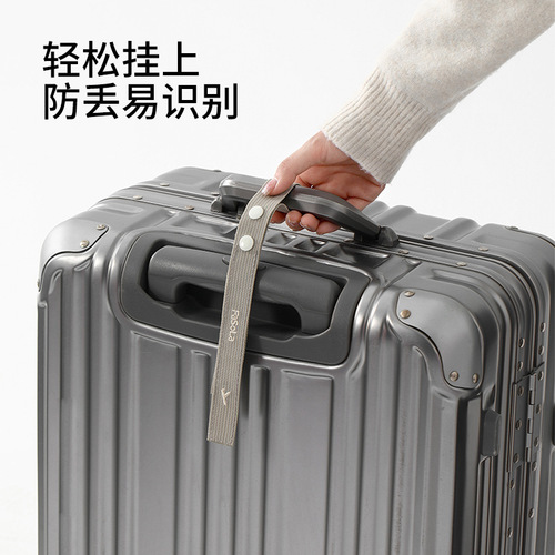 FaSoLa Luggage Tag Strap Travel Backpack Identifier Versatile Luggage Hang Tag Anti-lost Luggage Tag