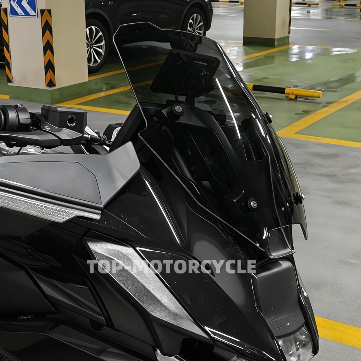 Suitable for Bmw R1300 Rt Motorcycle Modified Front Windshield Spoiler High-Transparency Split-Type 2025-2026
