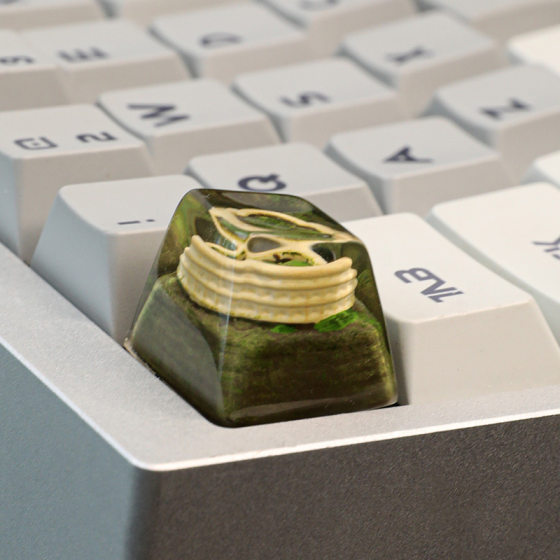 Cross-border personalized resin 3D keycap cross shaft mechanical keyboard keycap single manual key cap Colosseum