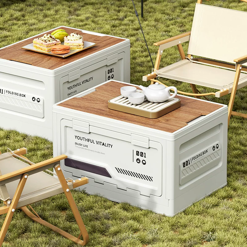 Travel folding universal storage box for camping for auto