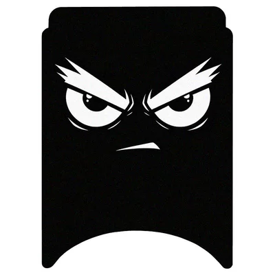 Electric vehicle foot mat – pad, modification accessory - white-eyebrows-and-bulging-eyes-no-9-n385cn395cn370c