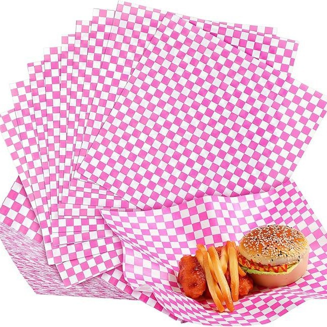 Papel para hornear pan Papel para hamburguesas Papel para pizza Papel para platos de comida Papel para sándwich Papel para freidora Papel a prueba de aceite