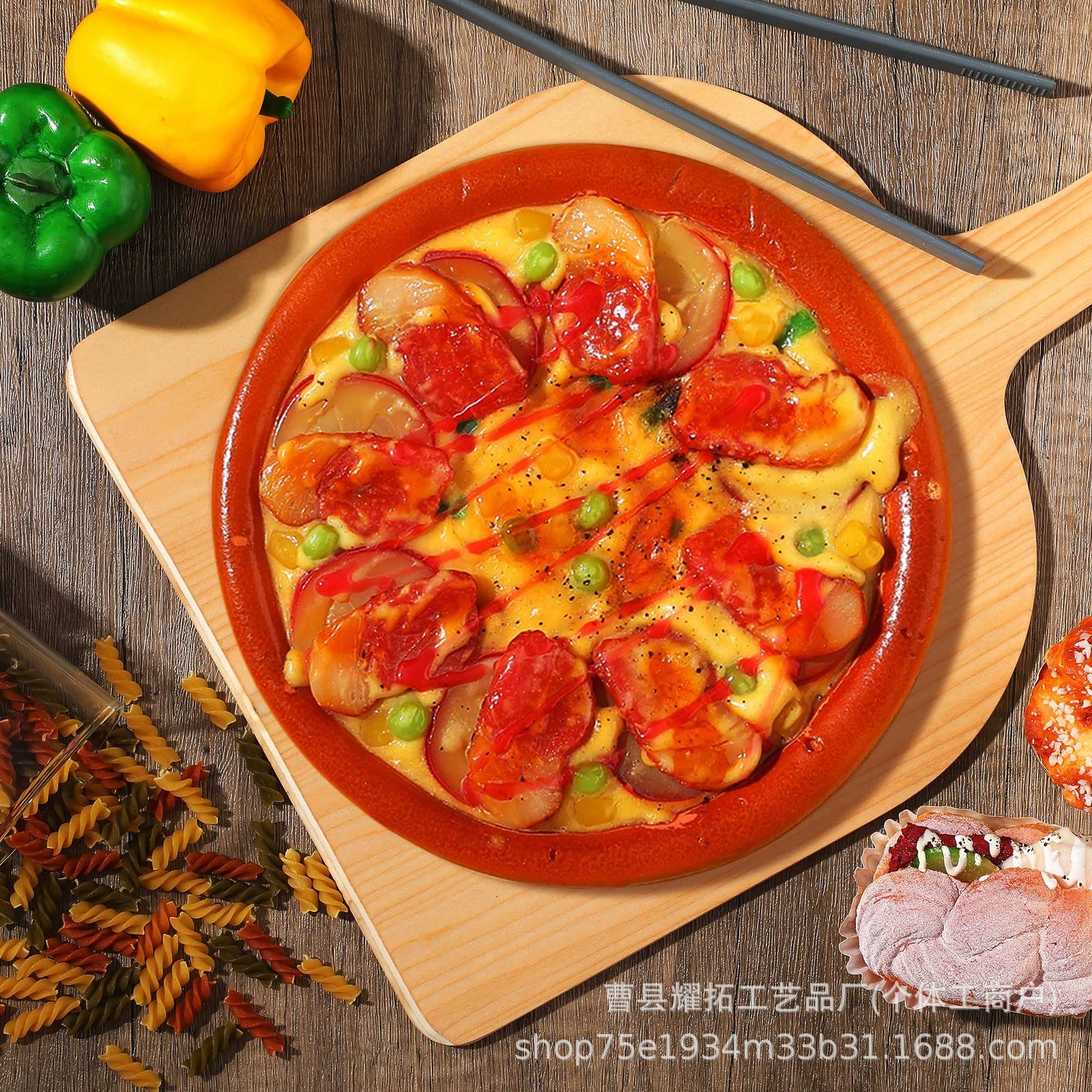 Творческий деревянный ремень ручка стейк пицца доска для выпечки хлеба димсам деревянный поднос можно повесить