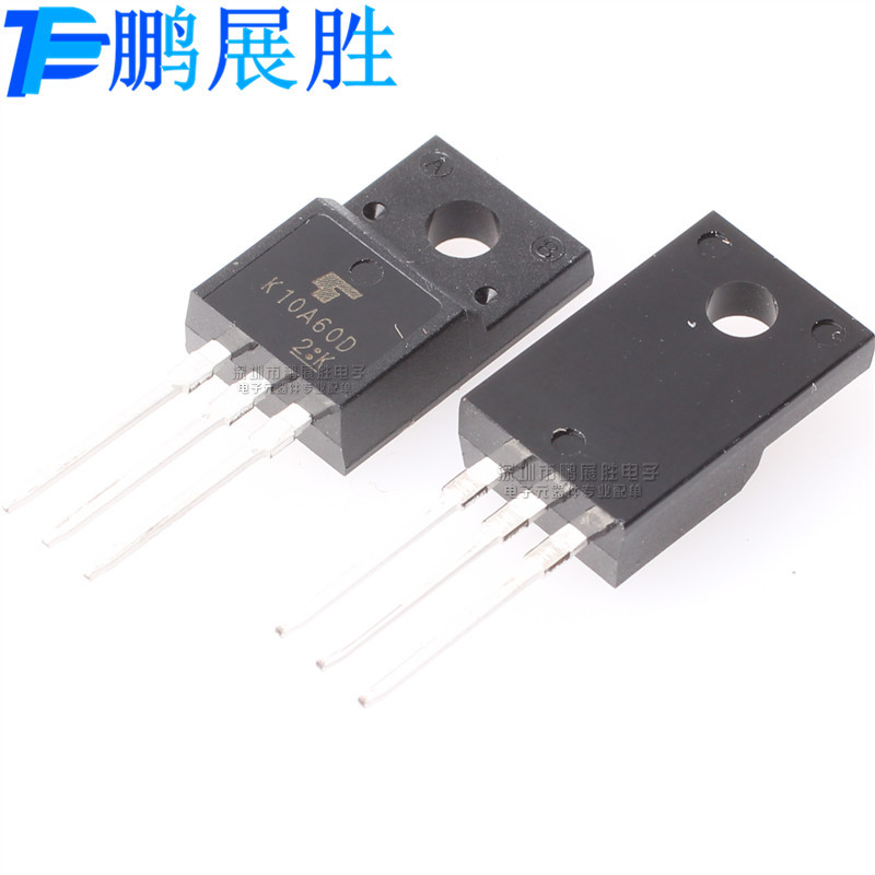 TK10A60D K10A60D 全新 直插 TO-220F N通道 600V10A MOS场效应管