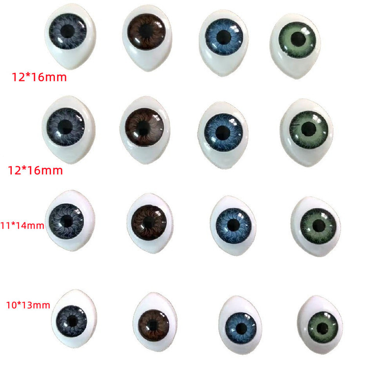 Bjd Handmade Artificial Ceramic Eye Accessories Acrylic Toy Eye Eyeball Fake Eye Doll Eyes Boat-Shaped Eyes Bjd Handmade Artificial Ceramic Eye Accessories Acrylic Toy Eye Eyeball Fake Eye Doll Eyes Boat-Shaped Eyes