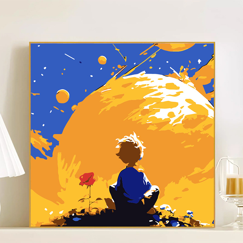 LL079 / 20*20CM（画笔+颜料+绷好内框）