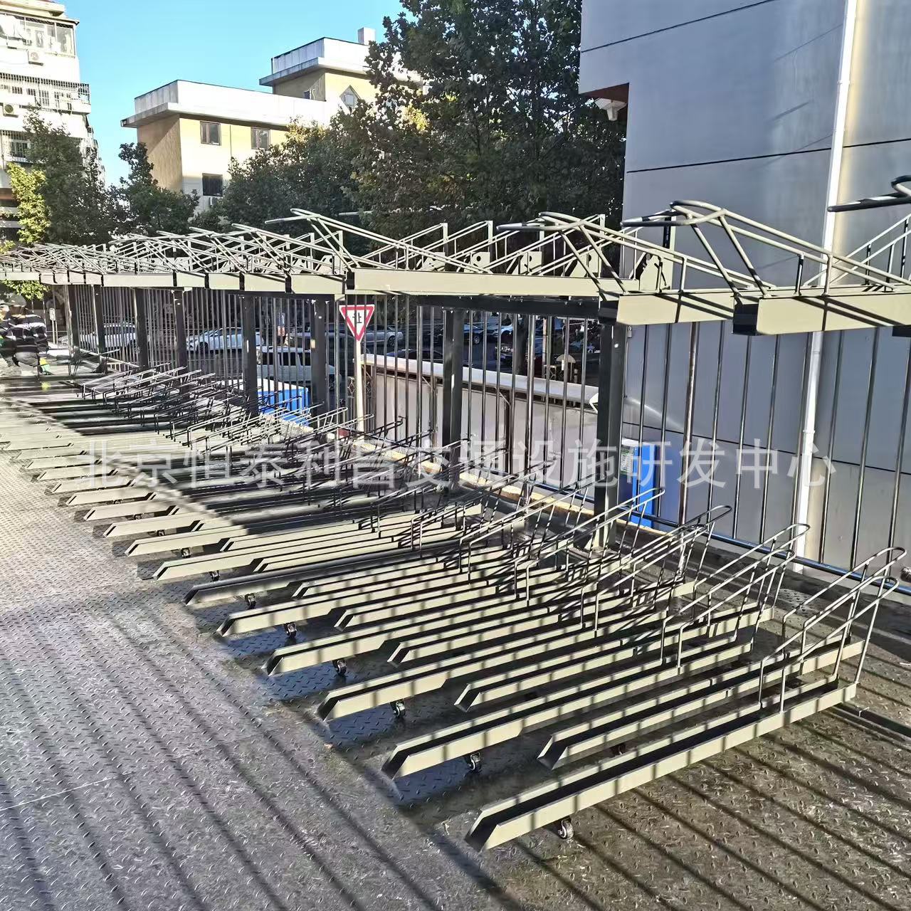 北京恒泰立体停车架两层结构设计提升空间利用率