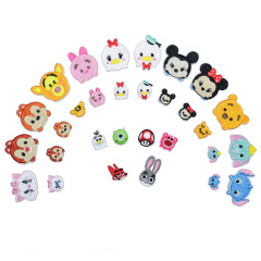 自粘款小號diy動物頭刺繡布貼衣服包包手帳裝飾貼花修補洞小紅書