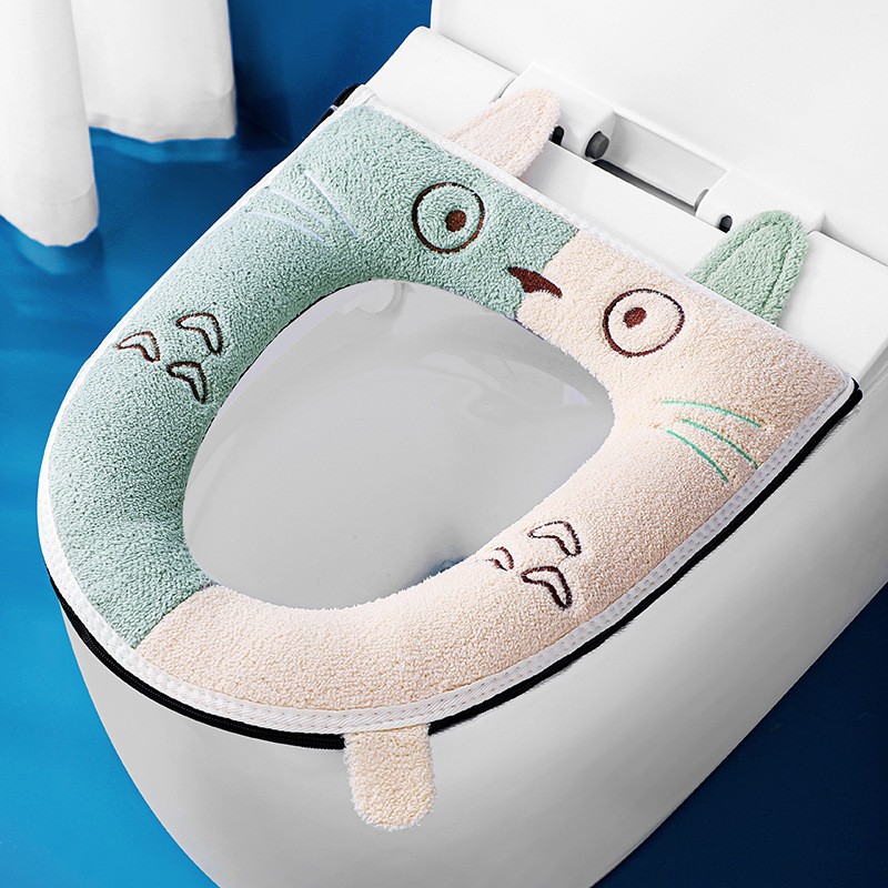 Nuevo asiento de inodoro engrosado asiento de inodoro cojín hogar inodoro cuatro estaciones universal inodoro impermeable anillo al por mayor