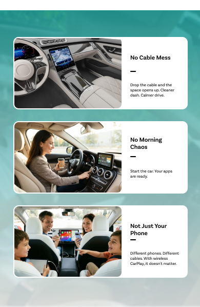 Cross-Border Popular Wireless Carplay Box Android Auto Two-In-One In-Car Smart Box Module Adapter