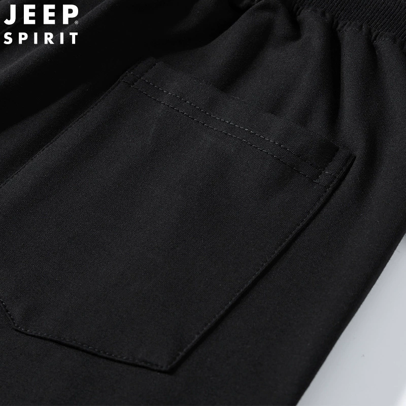 Jeep, модные тонкие дышащие брюки, свободный крой