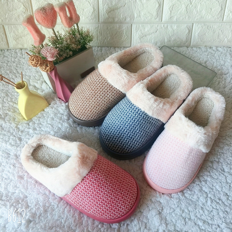 Coral Clogs Cross-Border Plush Memory Foam Lined Slippers Comfortable Amazon Women's Slippers E-Commerce Coral