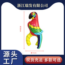 充气玩具小鹦鹉玩具 动物鹦鹉PVC充气玩具  工厂现货批发