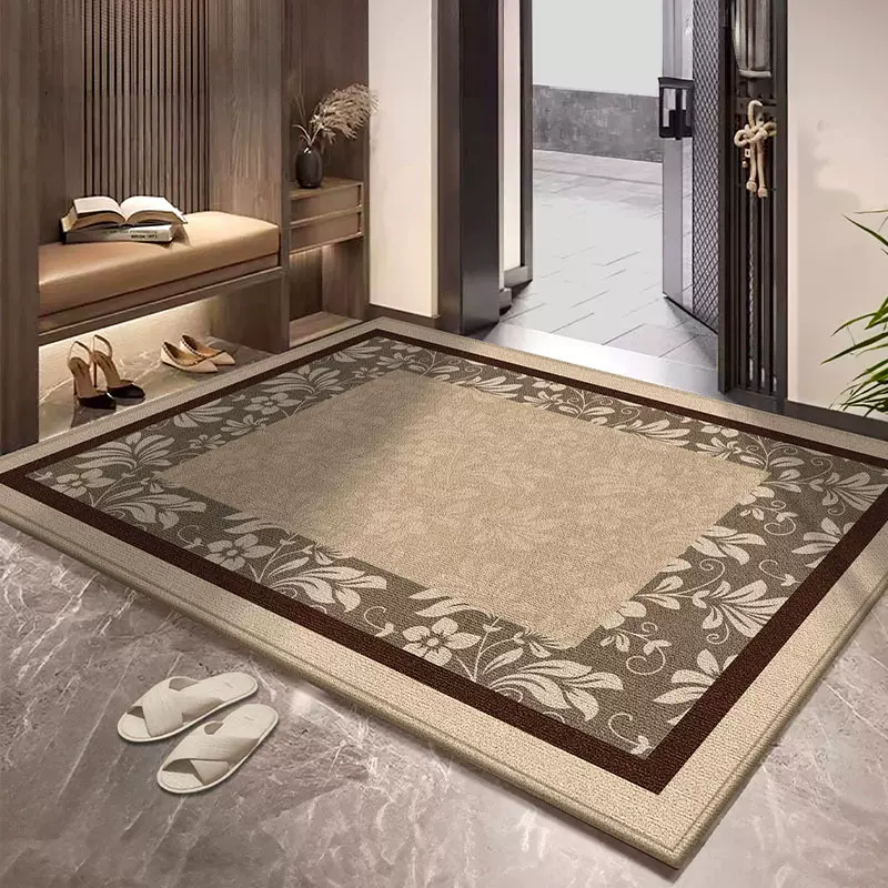 入户门地垫轻奢感玄关进门脚垫高级门口入门地毯耐脏家用室内室外