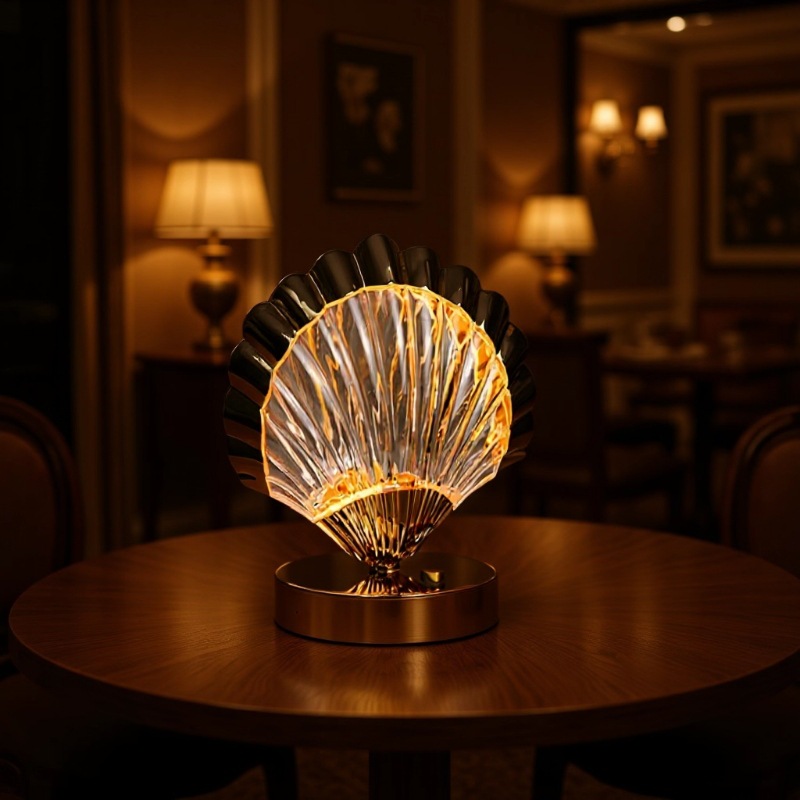 Decoración europea lámpara de escritorio simple dormitorio cálida lámpara de mesera de noche bar luces hoteleras de alta gama luces románticas