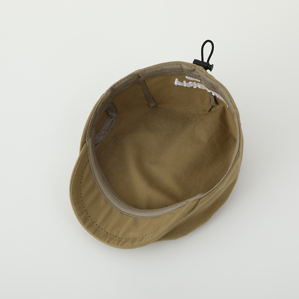 Red popularidad coreana de moda oso bebé lindo boina primavera 2025 tendencia infantil delgada gorra de lengua de pato para niños