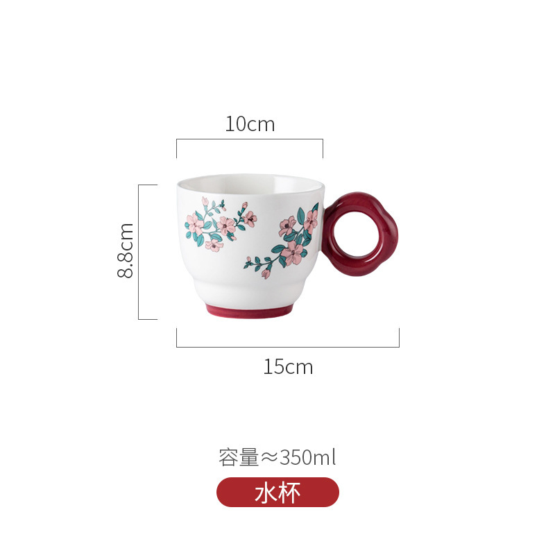 新年新婚礼物餐具套装家用高级感陶瓷碗碟盘组合礼品送闺蜜礼品|undefined