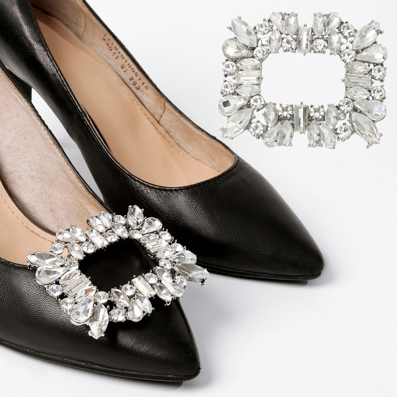 2022 New Shoe Flower Shoe Buckle High Heels Shoe Ornaments Shoe Decorations Boots Pendants Shoe Clips Wedding