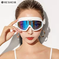 HD очки для плавания для взрослых модные противотуманные гальванические плавательные очки Оптовая близорукость очки силиконовые водонепроницаемые очки