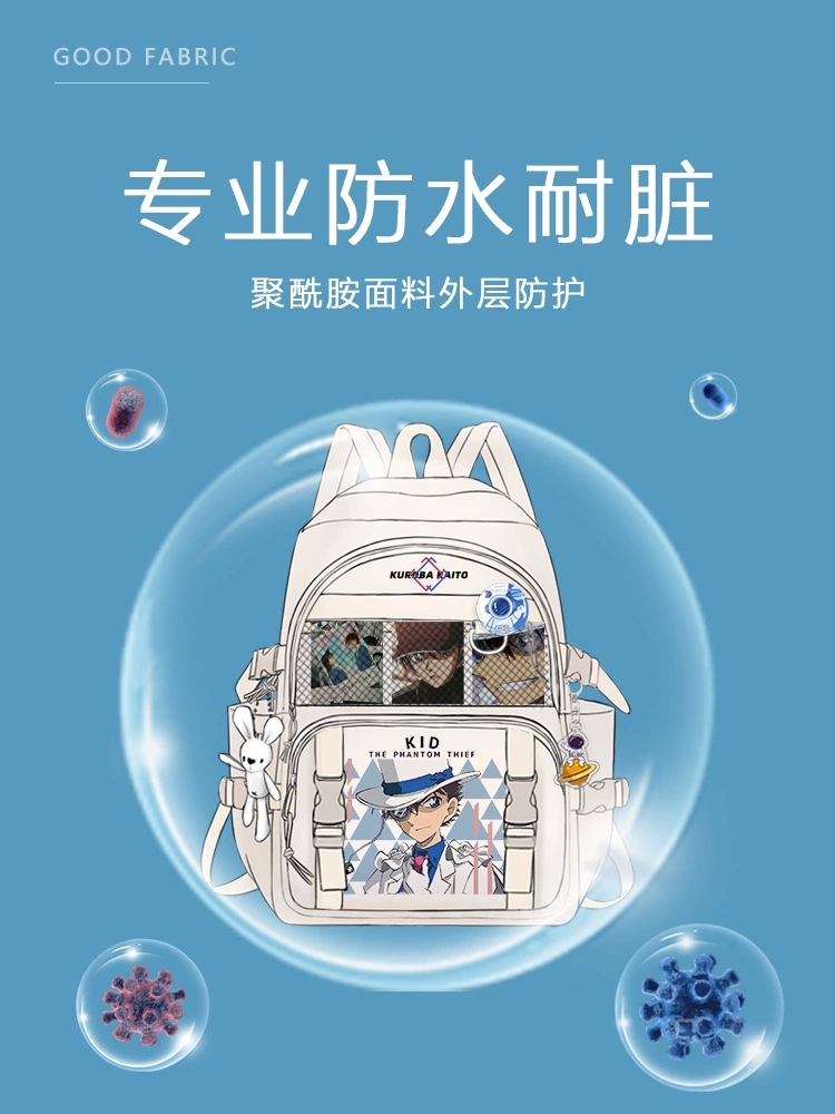 School bag, capacious backpack, for secondary school