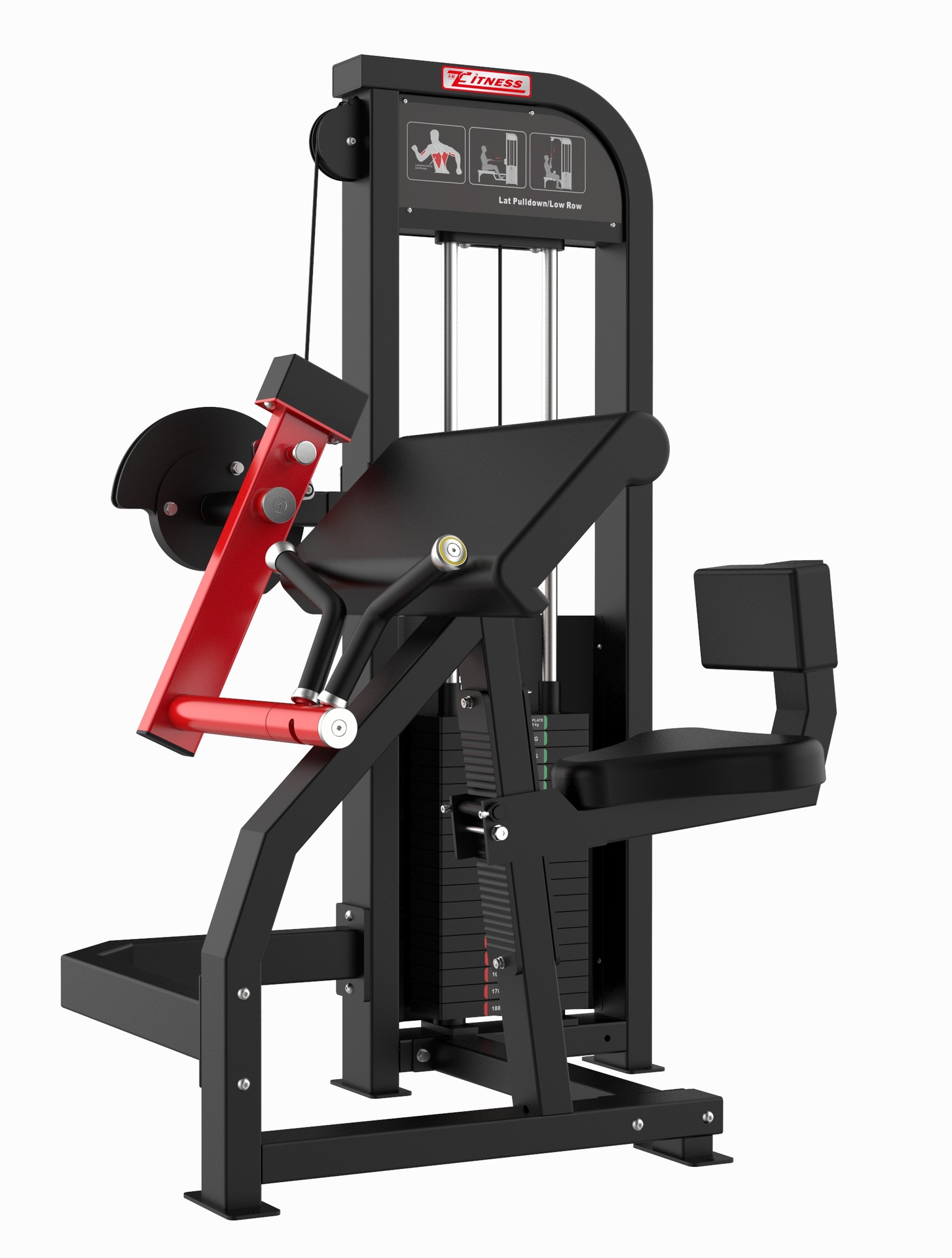 Humvee fuerza equipo de fitness comercial máquina de mariposa gimnasio dedicado conjunto completo pecho empuje Alto y Bajo pull back equipo de entrenamiento