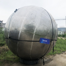 跨境304不锈钢空心球 装饰球浮球不锈钢圆球 户外广场金属大铁球