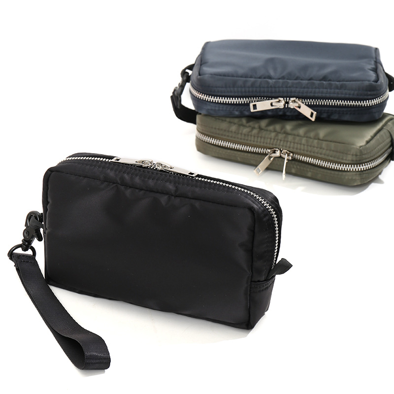 일본 트렌디 한 브랜드 TANKER POUCH 남성과 여성의 방수 긴 손 지갑 메이크업 작은 가방 휴대 전화 가방 보관 가방